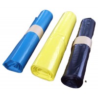 Disposable Heavy Industry PE flat garbage bag/trash bag