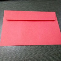 JS 120g 12*12 cm Gummed red l Pearl Paper Envelope